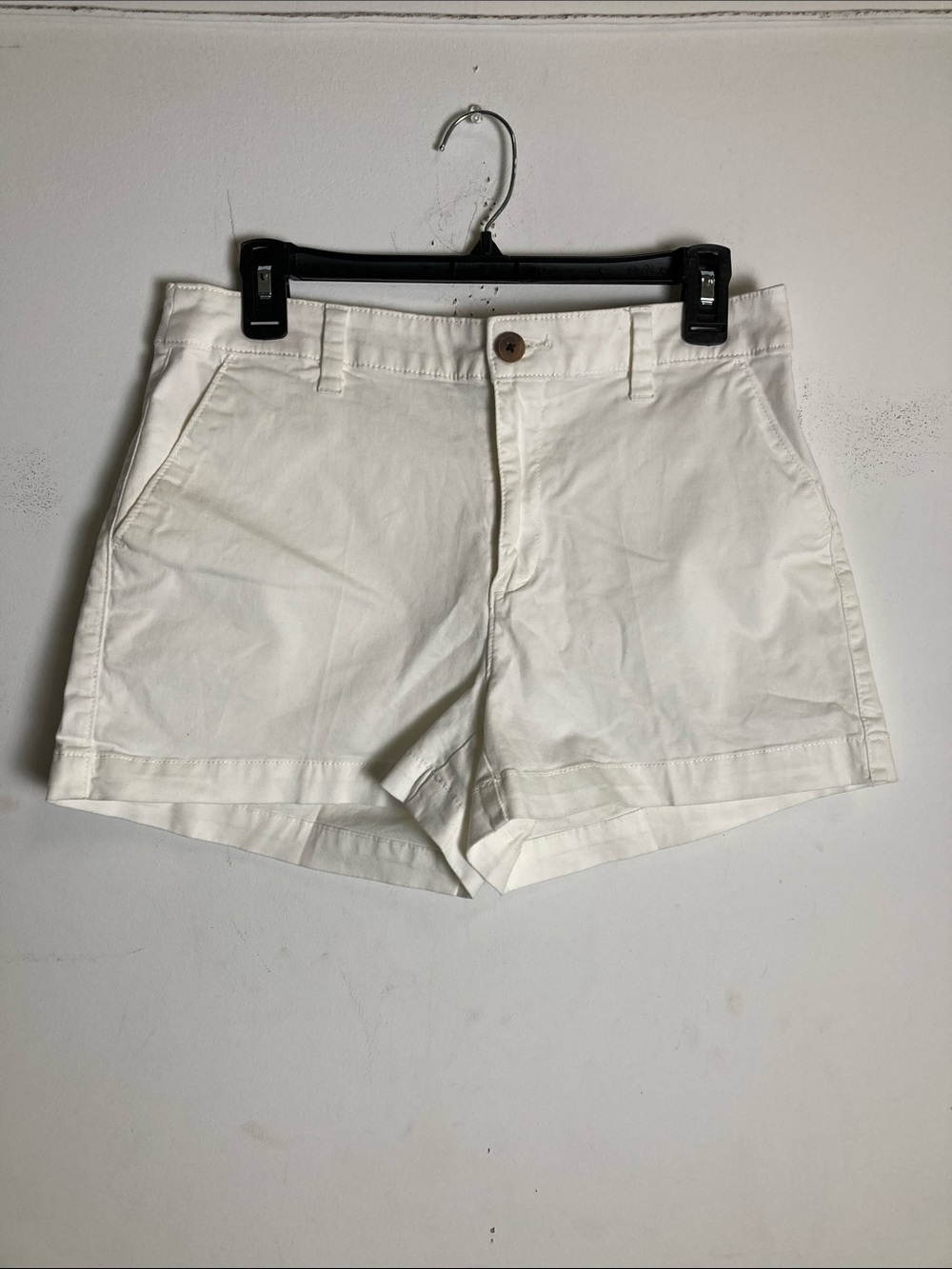 a New Day High Waist White Cotton Shorts